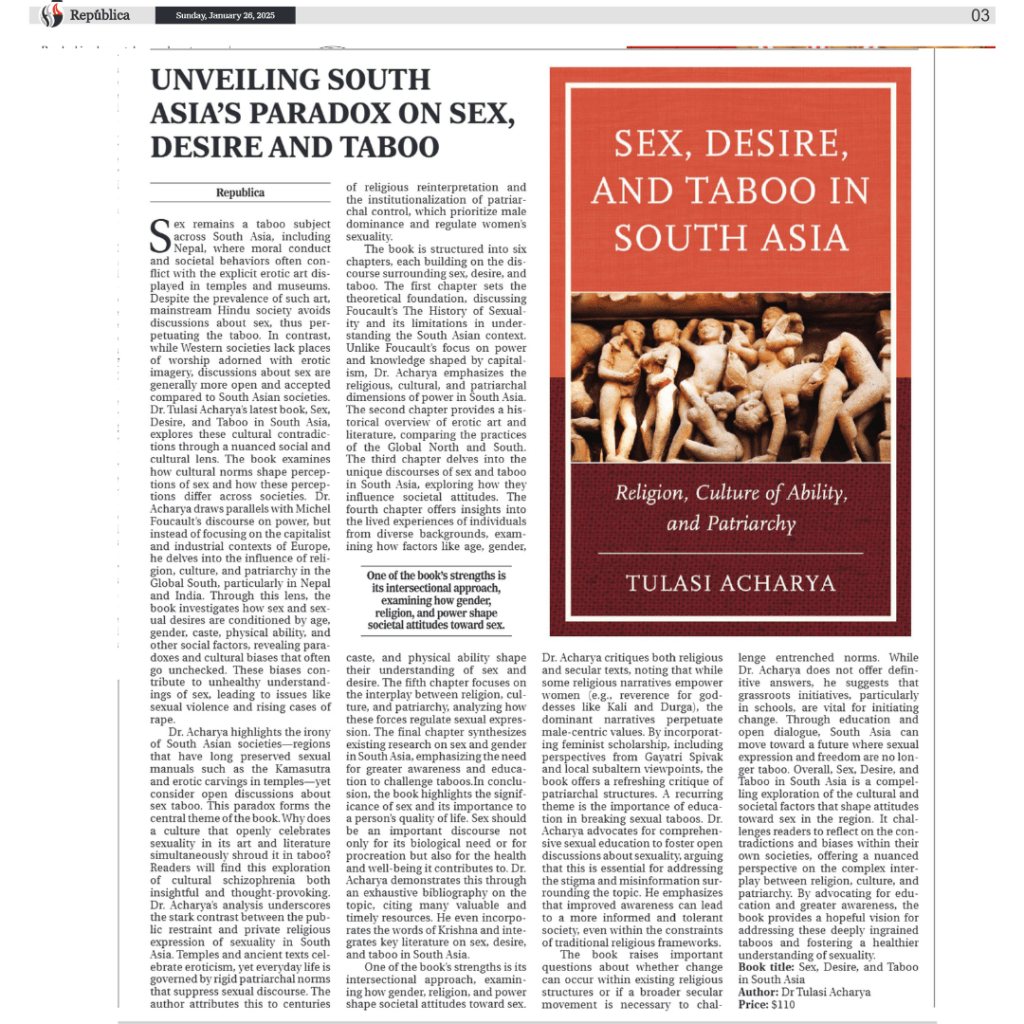 Unveiling South Asia’s Paradox on Sex, Desire and&nbsp;Taboo