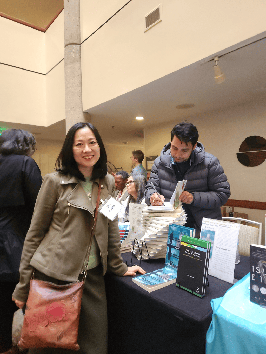Signing Books at Atlanta Writers&nbsp;Conference