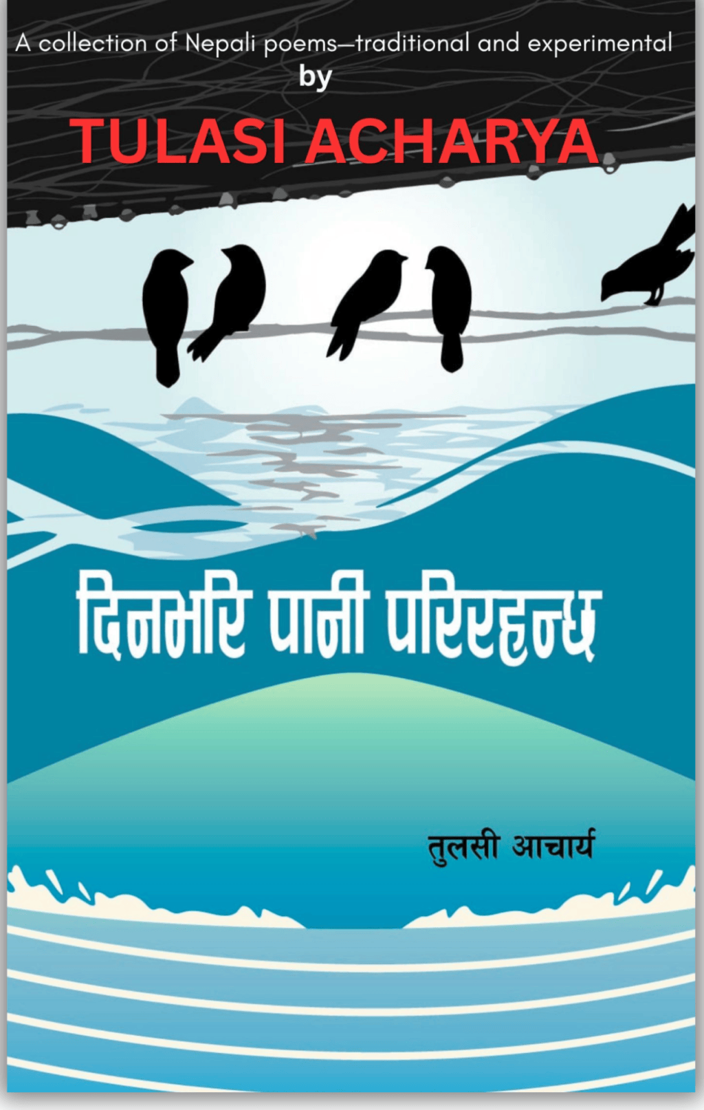 The front cover of “Dinbhari Pani Parirahancha”&nbsp;revealed.